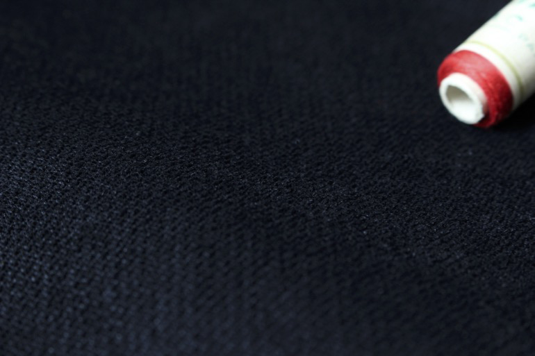 Linen velvet リネンベルベット ブラック